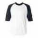 Badger 4133 B-Core Three-Quarter Sleeve Baseball T-Shirt