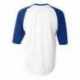 Badger 4133 B-Core Three-Quarter Sleeve Baseball T-Shirt