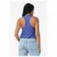 Bella + Canvas 6682 Ladies Racerback Cropped Tank