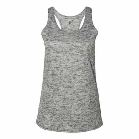 Badger 4161 Women's Tonal Blend Racerback Tank Top