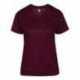 Badger 4175 Women's Tonal Blend V-Neck T-Shirt