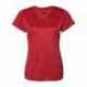 Badger 4175 Women's Tonal Blend V-Neck T-Shirt