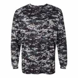 Badger 4184 Digital Camo Long Sleeve T-Shirt