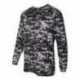 Badger 4184 Digital Camo Long Sleeve T-Shirt