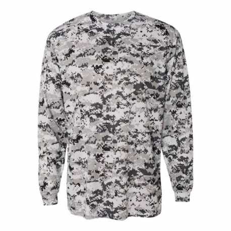 Badger 4184 Digital Camo Long Sleeve T-Shirt