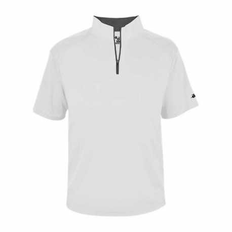 Badger 4199 B-Core Quarter-Zip T-Shirt