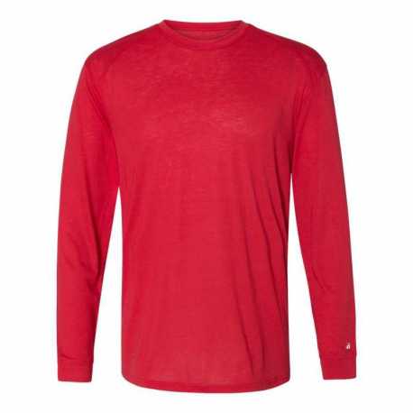 Badger 4944 Triblend Performance Long Sleeve T-Shirt