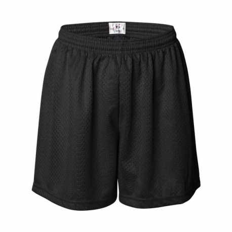 Badger 7216 Women's Pro Mesh 5" Shorts with Solid Liner