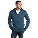 District DT1103 Perfect Weight Fleece Full-Zip Hoodie