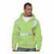 Bayside 3790 USA-Made Hi-Visibility Full-Zip Hooded Sweatshirt