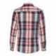 Burnside 5222 Women's Long Sleeve Plaid Shirt