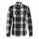 Burnside 5222 Women's Long Sleeve Plaid Shirt