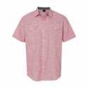 Burnside 9247 Textured Solid Short Sleeve Shirt