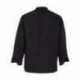 Chef Designs 0427 Black Knot Button Chef Coat