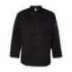 Chef Designs KT76 Black Traditional Chef Coat