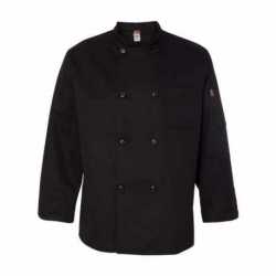 Chef Designs KT76 Black Traditional Chef Coat