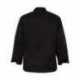 Chef Designs KT76 Black Traditional Chef Coat