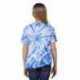 Dyenomite 20BCC Youth Contrast Cyclone Tie-Dyed T-Shirt