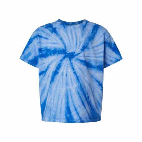 Dyenomite 20BCY Youth Cyclone Pinwheel Tie-Dyed T-Shirt