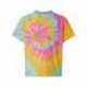 Dyenomite 20BMS Youth Multi-Color Spiral Tie-Dyed T-Shirt