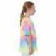 Dyenomite 20BMS Youth Multi-Color Spiral Tie-Dyed T-Shirt