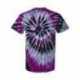 Dyenomite 20BMS Youth Multi-Color Spiral Tie-Dyed T-Shirt