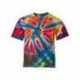 Dyenomite 20BTD Youth Rainbow Cut-Spiral Tie-Dyed T-Shirt