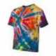 Dyenomite 20BTD Youth Rainbow Cut-Spiral Tie-Dyed T-Shirt