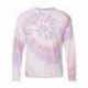 Dyenomite 240MS Multi-Color Spiral Tie-Dyed Long Sleeve T-Shirt