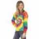 Dyenomite 24BMS Youth Multi-Color Spiral Tie-Dyed Long Sleeve