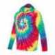 Dyenomite 430VR Tie-Dyed Long Sleeve Hooded T-Shirt