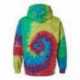 Dyenomite 680VR Blended Tie-Dyed Hooded Sweatshirt