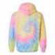 Dyenomite 680VR Blended Tie-Dyed Hooded Sweatshirt