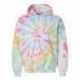 Dyenomite 680VR Blended Tie-Dyed Hooded Sweatshirt