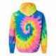 Dyenomite 680VR Blended Tie-Dyed Hooded Sweatshirt