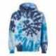 Dyenomite 680VR Blended Tie-Dyed Hooded Sweatshirt