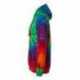 Dyenomite 854MS Multi-Color Spiral Tie-Dyed Hooded Sweatshirt