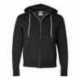 Independent Trading Co. AFX90UNZ Lightweight Full-Zip Hooded Sweatshirt