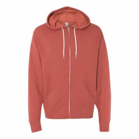 Independent Trading Co. AFX90UNZ Lightweight Full-Zip Hooded Sweatshirt