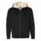 Independent Trading Co. EXP40SHZ Sherpa-Lined Full-Zip Hooded Sweatshirt