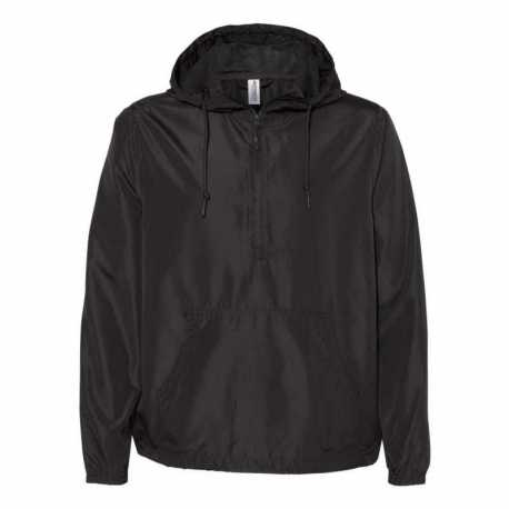 Independent Trading Co. EXP54LWP Lightweight Quarter-Zip Windbreaker Pullover Jacket