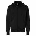 Independent Trading Co. EXP80PTZ Poly-Tech Full-Zip Hooded Sweatshirt