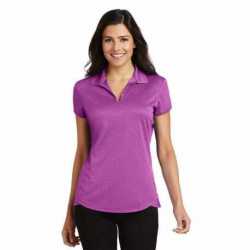 Port Authority L576 Ladies Trace Heather Polo