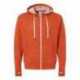 Independent Trading Co. PRM90HTZ Heathered French Terry Full-Zip Hooded Sweatshirt