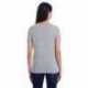 Threadfast Apparel 252RV Ladies Invisible Stripe V-Neck T-Shirt