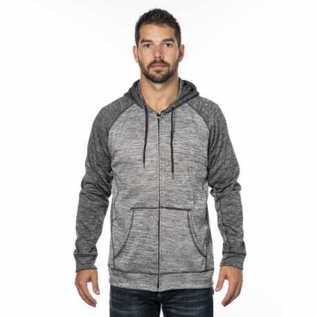 Burnside B8660 Men's Performance Hooded Sweatshirt