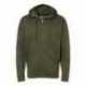 Independent Trading Co. SS4500Z Midweight Full-Zip Hooded Sweatshirt