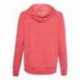 Jerzees 92WR Women's Snow Heather French Terry Full-Zip Hooded Sweatshirt