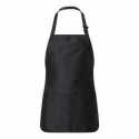 Q-Tees Q4250 Full-Length Apron with Pouch Pocket