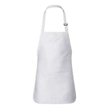 Q-Tees Q4250 Full-Length Apron with Pouch Pocket